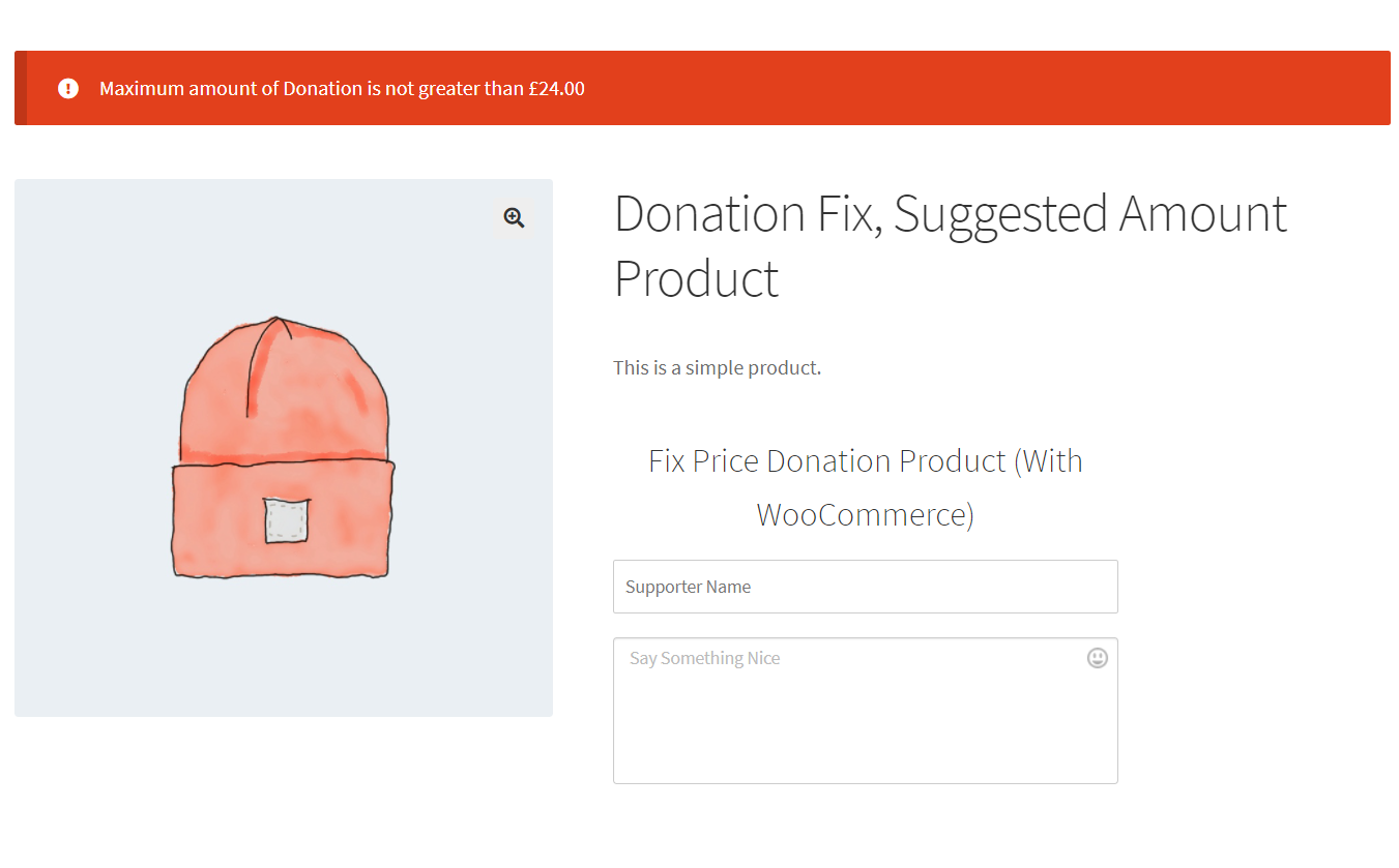 WooCommerce Donations