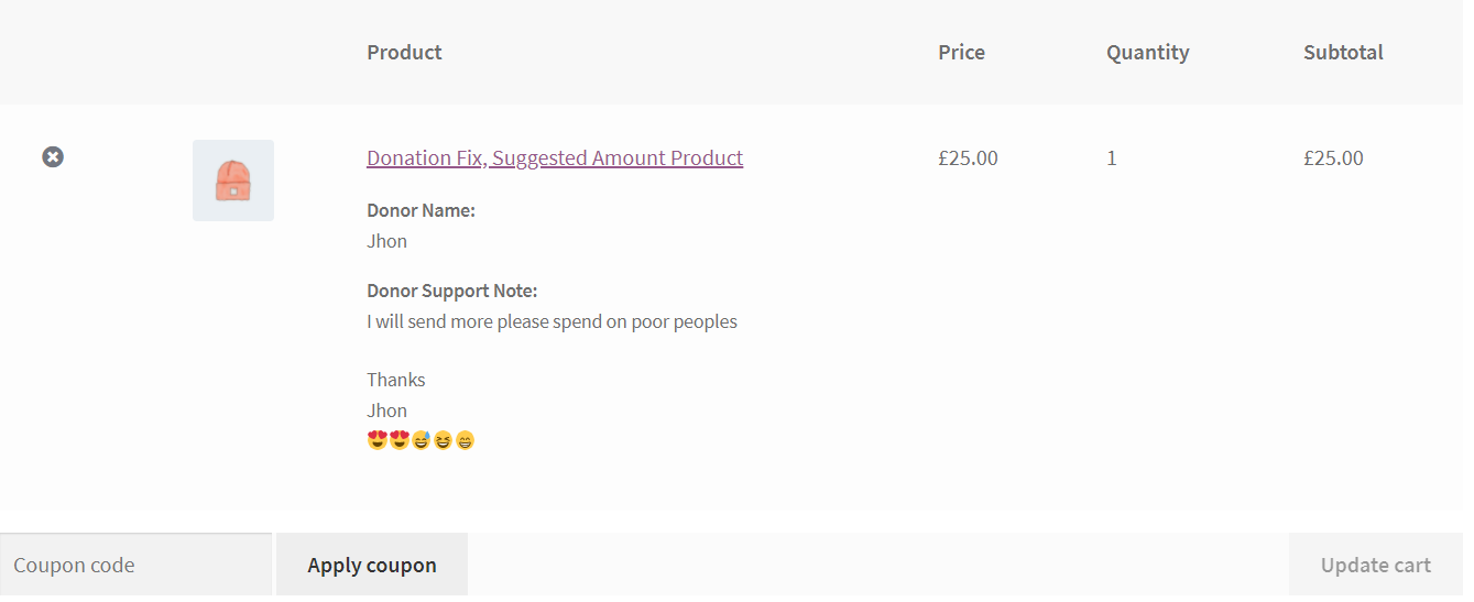 WooCommerce Donations