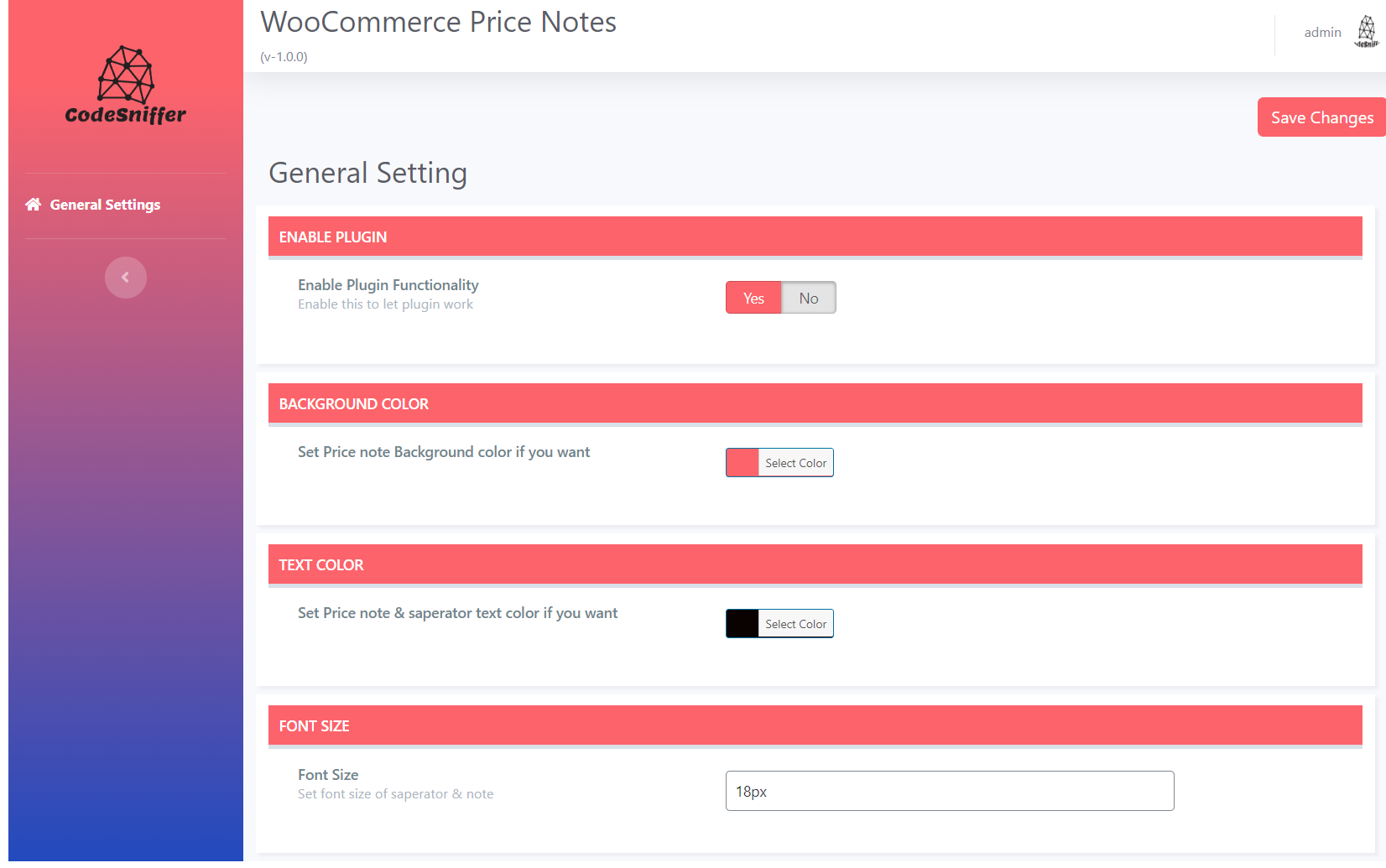 WooCommerce Price Note Plugin