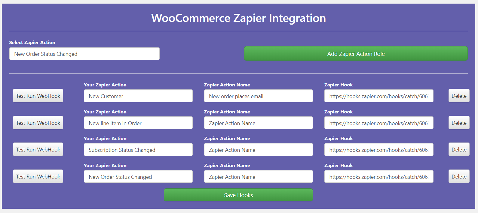 WooCommerce Zapier Integration Plugin